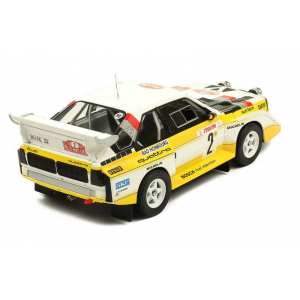 1/18 Audi Sport Quatro S1 2 W. Röhrl-C. Geistdörfer Rally Monte Carlo 1986