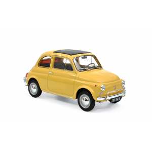 1/18 FIAT 500 L 1971 желтый