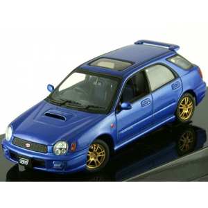 1/43 Subaru Impreza WRX Sti Wagon 2001 синий