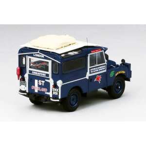 1/43 Land Rover Series I 1955 - Oxford & Cambridge Far Eastern Expedition серый