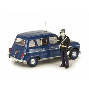 1/43 Renault 4L Gendarmerie с фигуркой жандарма в подарочной коробке 1969