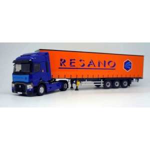 1/43 Renault T460 с полуприцепом Resano 2016