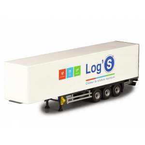 1/43 Volvo FH4 c полуприцепом Logs 2019 White