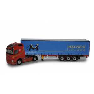 1/43 Volvo FH4 Globetrotter с полуприцепом Transports Malvaux 2020