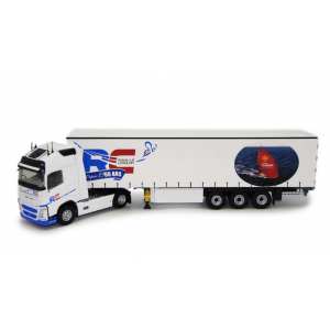 1/43 Volvo FH4 Globe XL с полуприцепом Rouille Coulon 60 Ans 2020