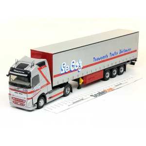 1/43 VOLVO FH4 Globetrotter TAUTLINER c полуприцепом LE COZ 2015