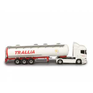 1/43 Scania Streamline Highline с полуприцепом-цистерной Trallia 2019
