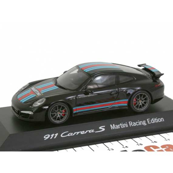 1/43 Porsche (991) Carrera S Martini Racing Edition 2015 черный