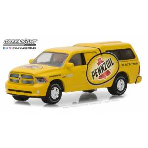 1/64 Dodge RAM 1500 Sport pick-up Camper Shell Pennzoil 2014