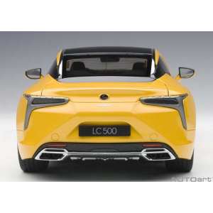 1/18 Lexus LC500 желтый