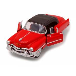 1/24 Cadillac Eldorado Convertible 1953 красный с черным тентом