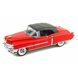 1/24 Cadillac Eldorado Convertible 1953 красный с черным тентом