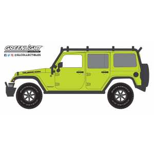 1/43 Jeep Wrangler 4x4 Unlimited Rubicon Hard Rock 5-дв. (Hard Top) 2016 зеленый