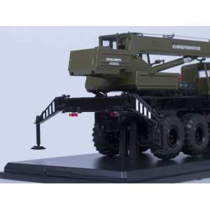 1/43 Автокран КС-3575 (на шасси КРАЗ-255Б1), хаки