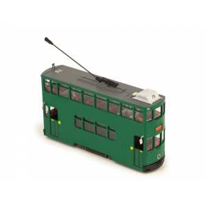 1/72 трамвай 6Th Generation Hong Kong Tram 1986 зеленый
