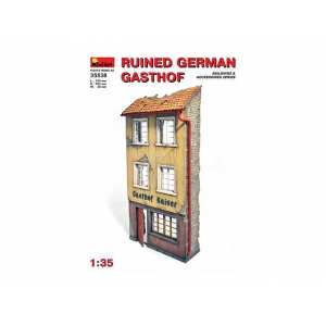 1/35 35538 Немецкий разрушенный гостинный дом MiniArt