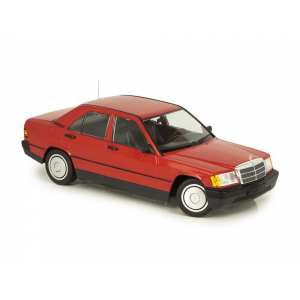 1/18 Mercedes Benz 190E (W201) 1982 красный