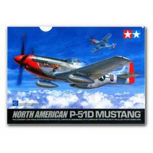 1/32 Mustang P-51D, с набором фототравления, 2 фигурами пилотов и подставкой