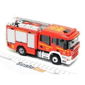 1/43 SCANIA DOUBLE CABINE ITURRI BOMBEIROS ASE 101 (пожарный) 2015