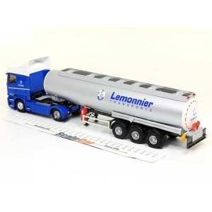 1/43 SCANIA STREAMLINE HIGHLINER с полуприцепом-цистерной LEMONNIER 2015