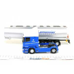 1/43 SCANIA STREAMLINE HIGHLINER с полуприцепом-цистерной LEMONNIER 2015