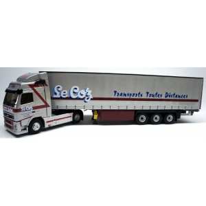 1/43 VOLVO FH3 TAUTLINER с полуприцепом TRANSPORTS LE COZ 2002