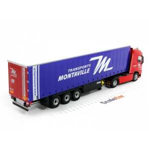 1/43 VOLVO FH4 Globetrotter с полуприцепом TRANSPORTS MONTAVILLE 2014