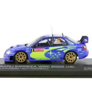 1/43 Subaru Impreza WRC Rally Japan Chris Atkinson 6 2005