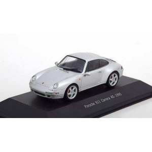1/43 Porsche 911 Carrera 4S (993) 1995 серебристый