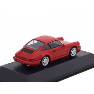 1/43 Porsche 911 Carrera 4 (964) 1991 красный