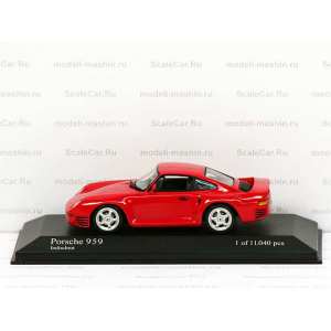 1/43 Porsche 959 1987 red