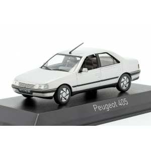 1/43 Peugeot 405 SRi 1991 серебристый