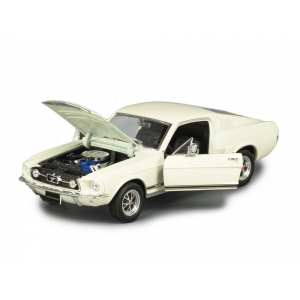 1/24 Ford Mustang GT 1967 бежевый