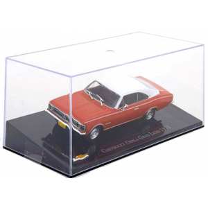 1/43 Chevrolet Opala Gran Luxo 1971 оранжевый с белым