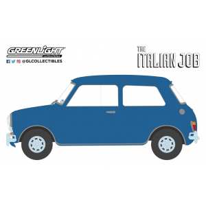 1/64 Austin Mini Cooper S 1275 MkI 1967 синий из к/ф Ограбление по-итальянски
