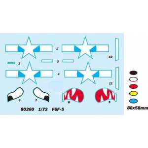 1/72 F6F-5 Hellcat Easy Assembly