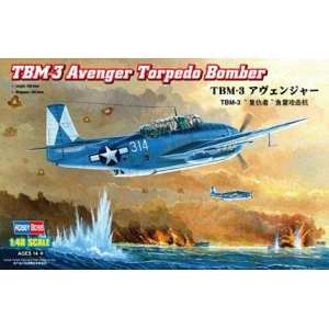 1/48 Самолет TBM-3 Avenger Torpedo Bomber