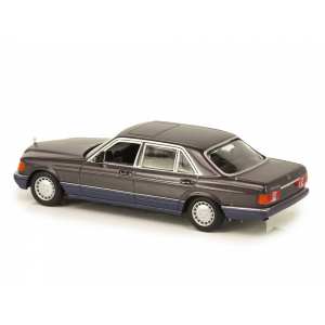 1/43 Mercedes-Benz 560SEL 1990 V126 (W126) фиолетовый металлик