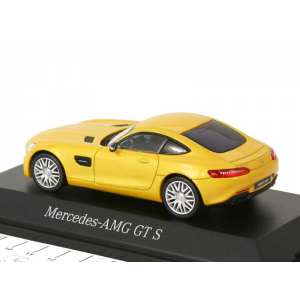 1/43 Mercedes-Benz AMG GT S Coupe C190 желтый металлик
