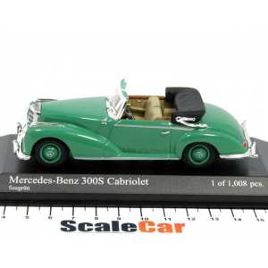 1/43 Mercedes-Benz 300S Cabrio 1954 зеленый