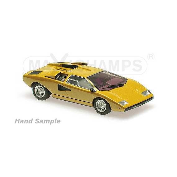 1/43 Lamborghini Countach LP 400 1970 желтый