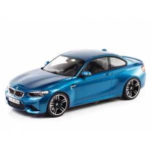 1/18 BMW M2 Coupé F22 2016 голубой металлик