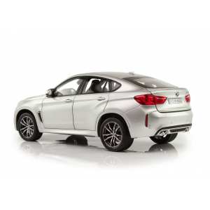 1/18 BMW X6 M (F86) 2016 серебристый