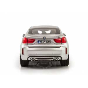 1/18 BMW X6 M (F86) 2016 серебристый