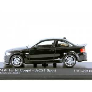 1/43 BMW 1er M Coupe ACS1 SPORT COUPE 2012 Metallic Black