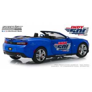 1/24 Chevrolet Camaro SS Convertible 102 Running Indy 500 Presented 2017 синий