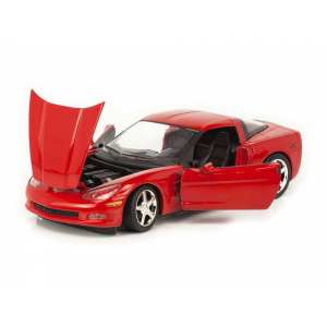 1/24 Chevrolet Corvette Coupe C5 2005 красный