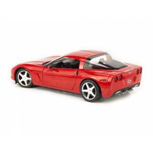 1/24 Chevrolet Corvette Coupe C5 2005 красный