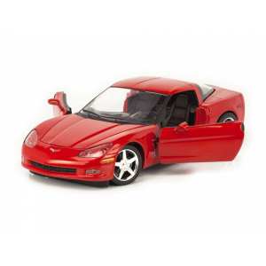 1/24 Chevrolet Corvette Coupe C5 2005 красный