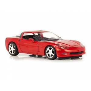 1/24 Chevrolet Corvette Coupe C5 2005 красный